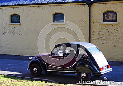 Seppeltsfield vintage promotional car Editorial Stock Photo